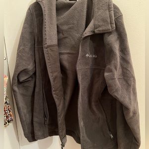 Gray Columbia Fleece Jacket